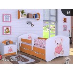 Otroška postelja Happy babies Medvedek s srcem 16